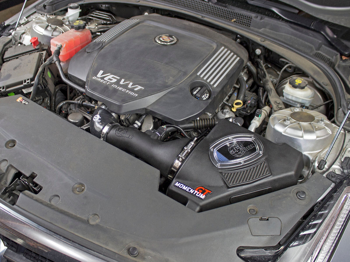 Momentum GT Cold Air Intake System w/ Pro 5R Filter Cadillac Ats 13-15 V6-3.6L aFe Power aFe Power