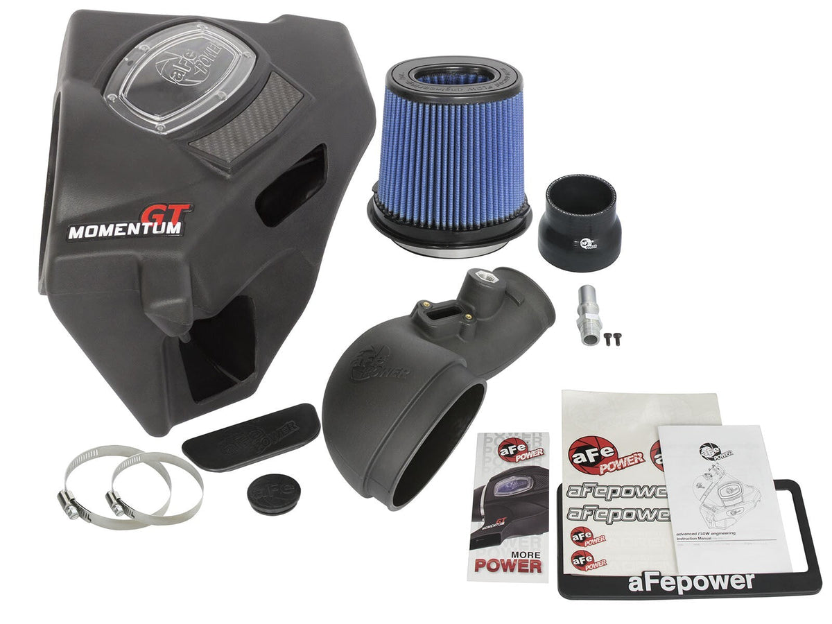 Momentum GT Cold Air Intake System w/ Pro 5R Filter Cadillac Ats 13-19 L4-2.0L (t) aFe Power aFe Power