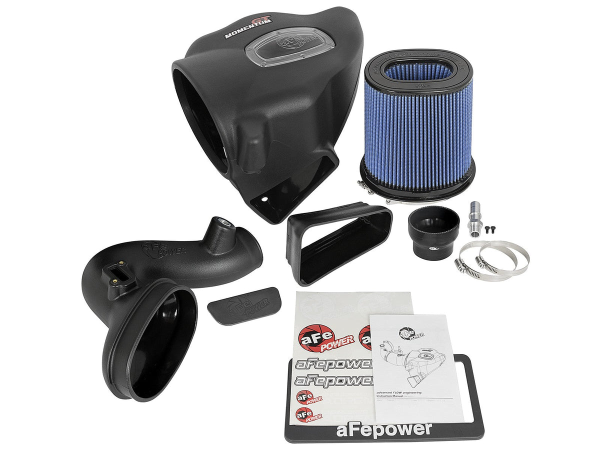 Momentum GT Cold Air Intake System w/ Pro 5R Filter Chevrolet Camaro 16-23 L4-2.0L (t) aFe Power aFe Power