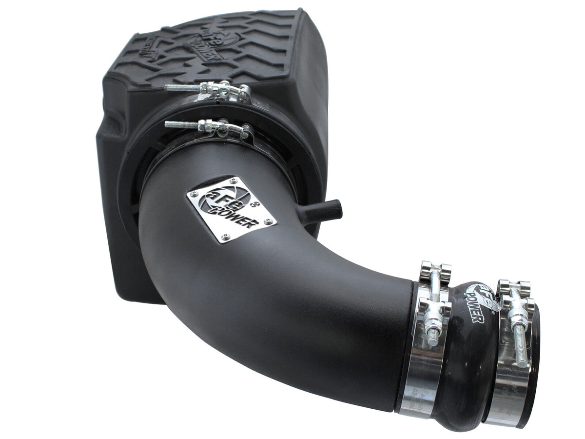 Momentum GT Cold Air Intake System w/ Pro 5R Filter Jeep Wrangler (JK) 07-11 V6-3.8L 46 Percent Air Flow Gain aFe Power aFe Power
