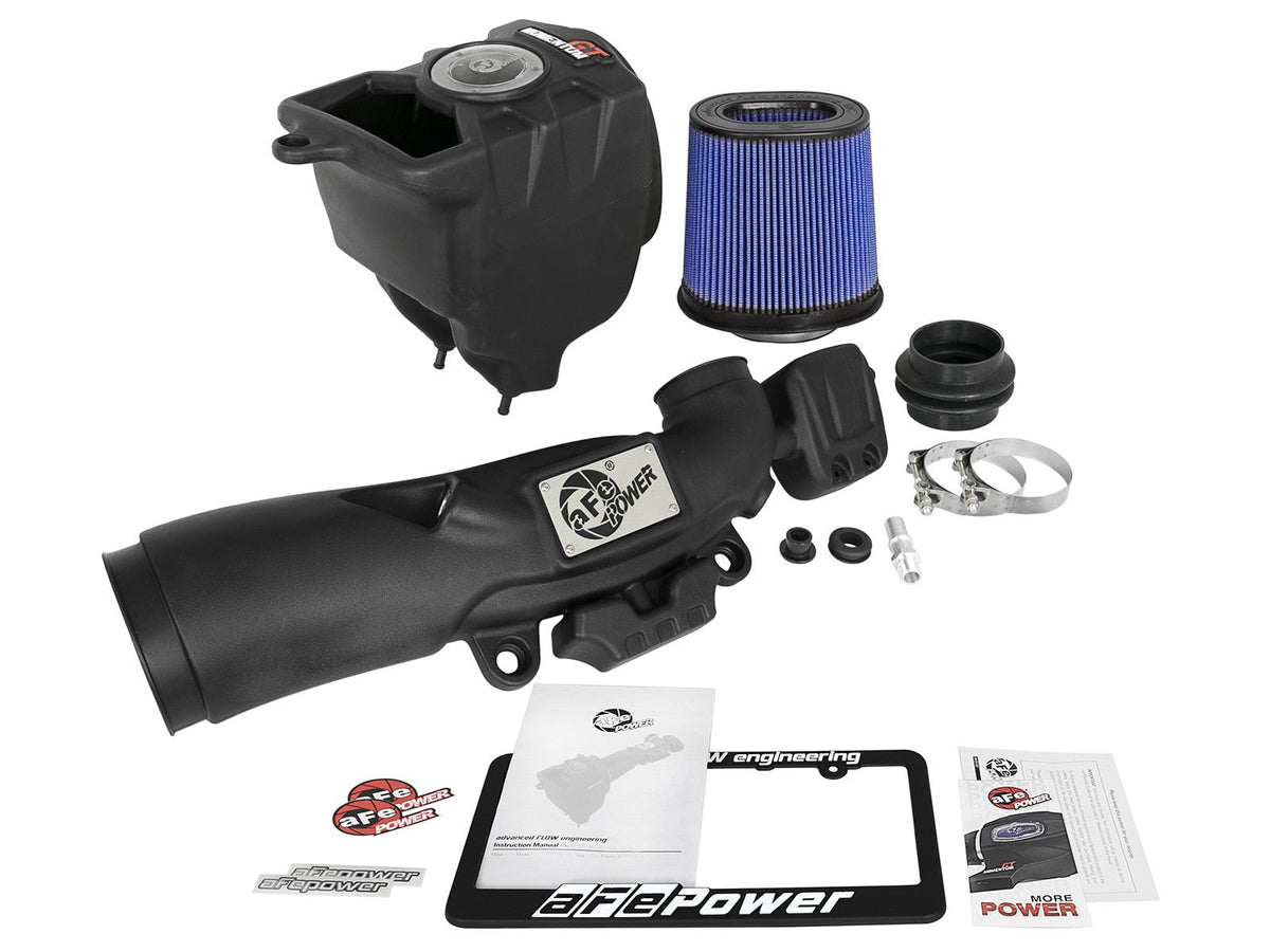 Momentum GT Cold Air Intake System w/ Pro 5R Filter Jeep Wrangler (Jl)/Gladiator (Jt) 18-26 V6-3.6L aFe Power aFe Power