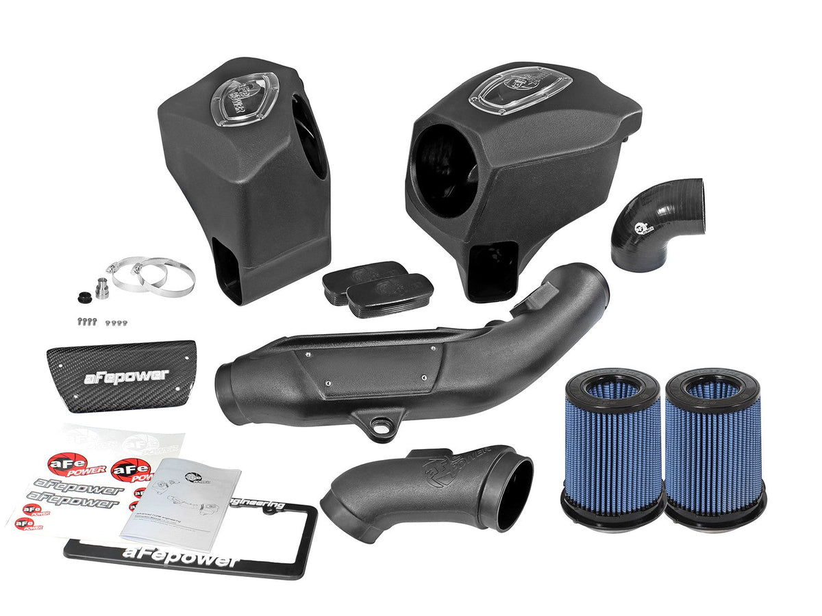 Momentum Cold Air Intake System w/ Pro 5R Filter BMW M2 Competition (F87) 19-21/M3/M4 (F80/82/83) 15-20 L6-3.0L (tt) S55 aFe Power aFe Power