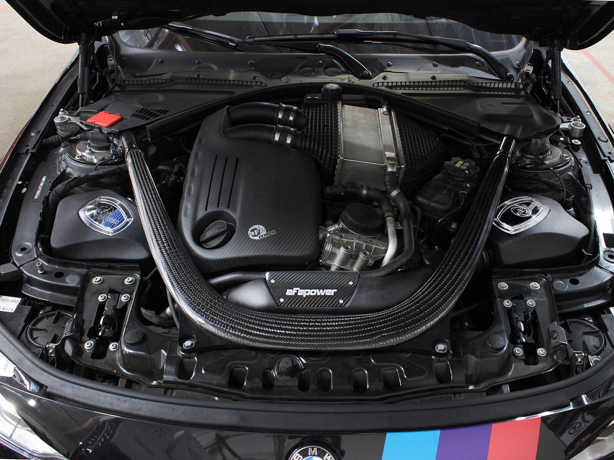 Momentum Cold Air Intake System w/ Pro 5R Filter BMW M2 Competition (F87) 19-21/M3/M4 (F80/82/83) 15-20 L6-3.0L (tt) S55 aFe Power aFe Power