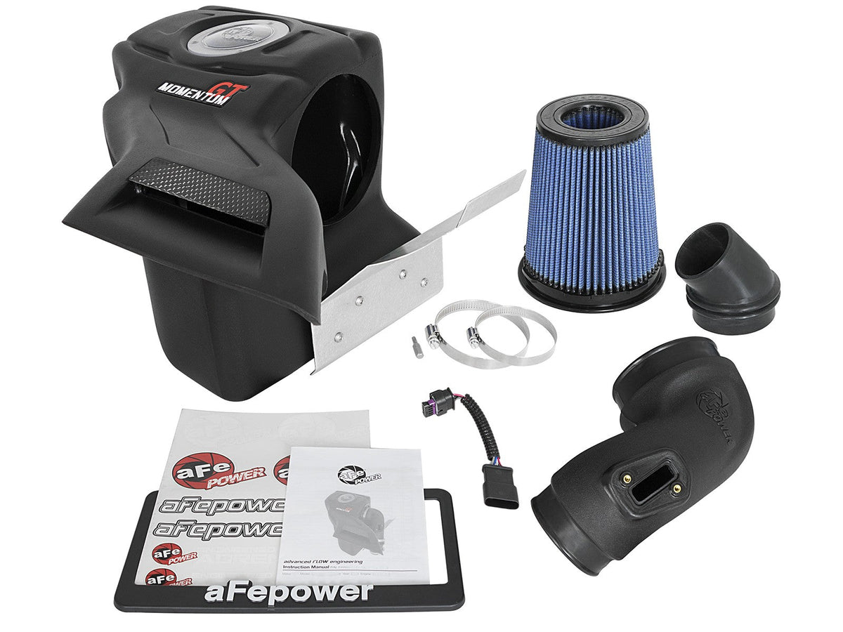 Momentum GT Cold Air Intake System w/ Pro 5R Filter Audi A4 (B8) 09-16 L4-2.0L (t) aFe Power aFe Power