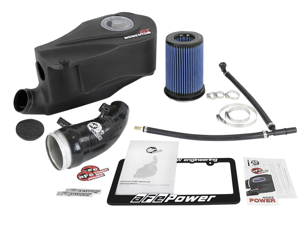 Momentum GT Cold Air Intake System w/ Pro 5R Filter Fiat 124 Spider 17-20 L4-1.4L (t) aFe Power aFe Power