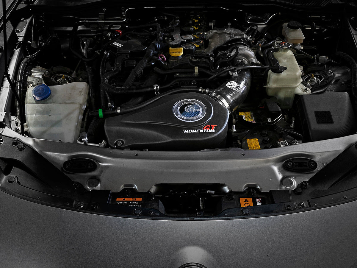 Momentum GT Cold Air Intake System w/ Pro 5R Filter Fiat 124 Spider 17-20 L4-1.4L (t) aFe Power aFe Power
