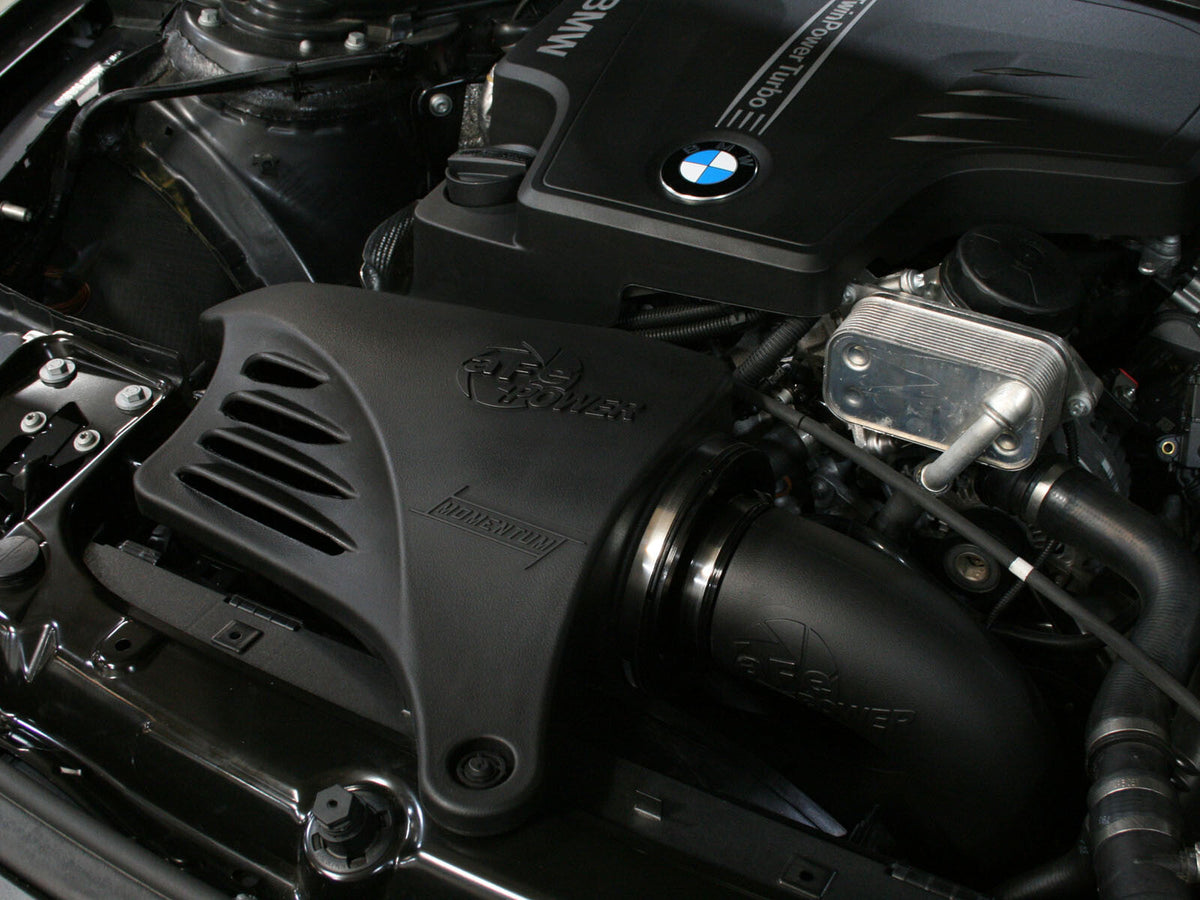 Momentum Cold Air Intake System w/ Pro 5R Filter BMW 328i (F30) 12-16 L4-2.0L (t) N20 aFe Power aFe Power