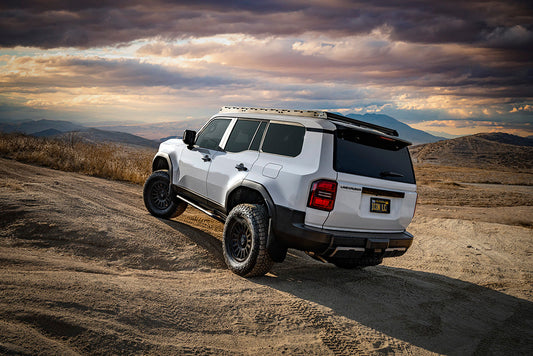 2022-2025 Toyota Tundra/2023-2025 Toyota Sequoia/2024-2025 Toyota Tacoma/2024-2025 Toyota Land Cruiser 250 Series/2024-2025 Lexus GX550/2025 Toyota 4Runner Rear Billet Upper Link Kit Icon Vehicle Dynamics Icon Vehicle Dynamics