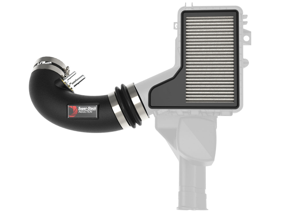 Super Stock Induction System w/ Pro Dry S Filter Ford Mustang GT 15-17 V8-5.0L aFe Power aFe Power