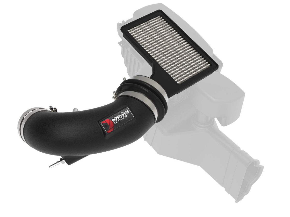 Super Stock Induction System w/ Pro Dry S Filter Ford Mustang GT 18-23 V8-5.0L aFe Power aFe Power