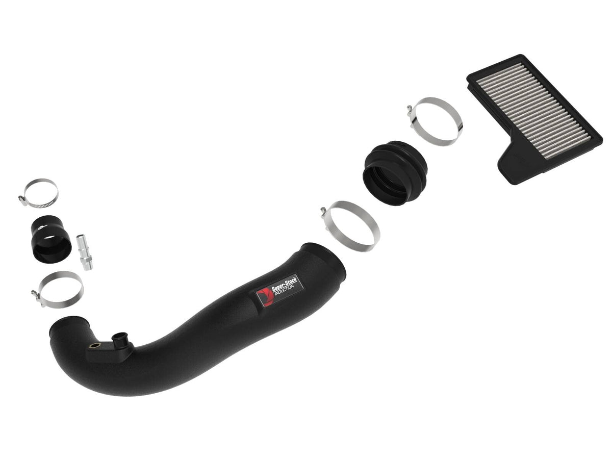 Super Stock Induction System w/ Pro Dry S Filter Ford Mustang 15-23 L4-2.3L (t) aFe Power aFe Power