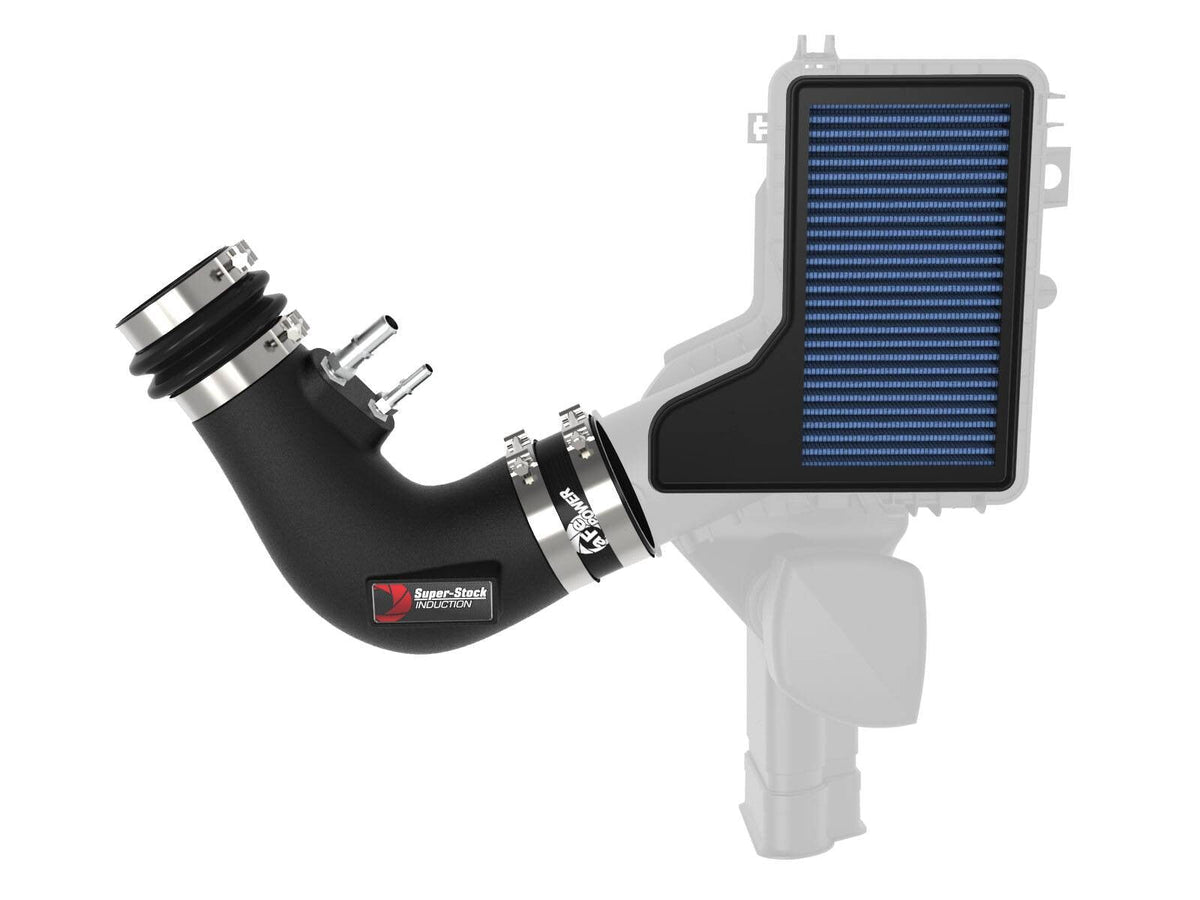 Super Stock Induction System w/ Pro 5R Filter Ford Mustang 15-17 V6-3.7L aFe Power aFe Power