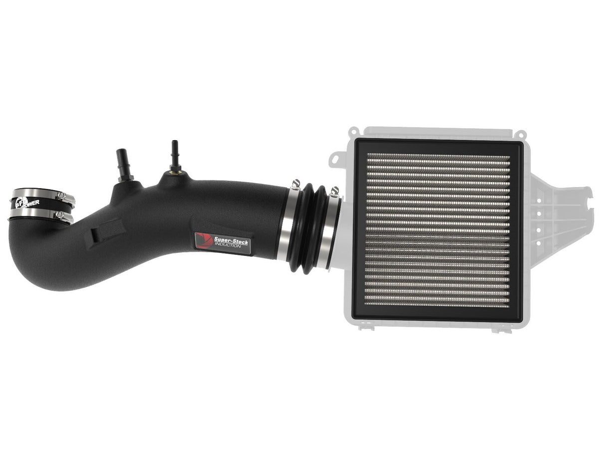 Super Stock Induction System w/ Pro Dry S Filter Ford F-150 15-20 V8-5.0L aFe Power aFe Power