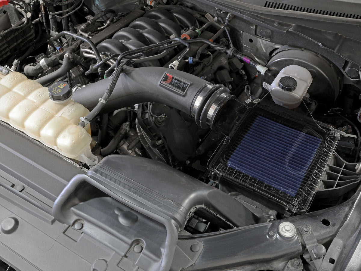 Super Stock Induction System w/ Pro 5R Filter Ford F-150 15-20 V8-5.0L aFe Power aFe Power