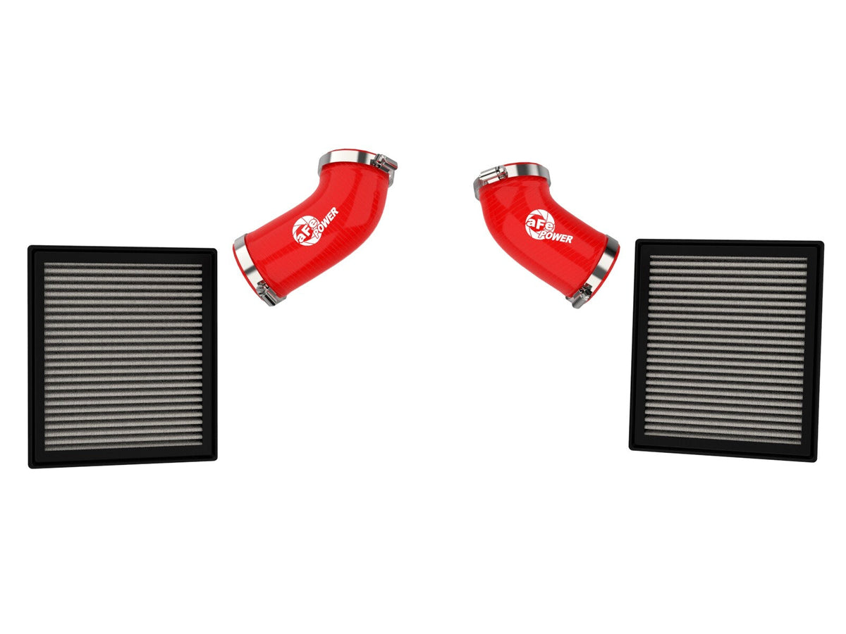 Super Stock Induction System Red w/ Pro Dry S Filter Toyota Tundra 22-26 V6-3.4L (tt) aFe Power aFe Power
