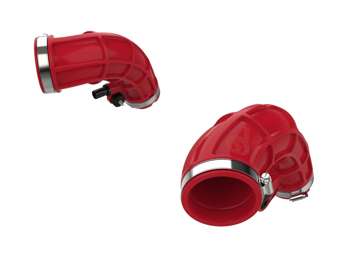 Turbo Inlet Pipes Red Toyota Tundra/ Land Cruiser 22-26 V6-3.4L (tt) aFe Power aFe Power