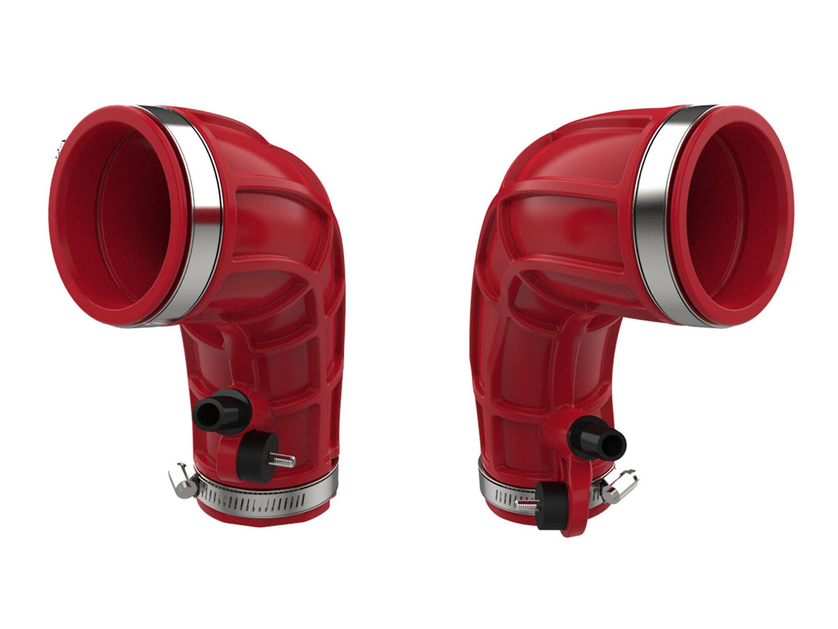 Turbo Inlet Pipes Red Toyota Tundra/ Land Cruiser 22-26 V6-3.4L (tt) aFe Power aFe Power