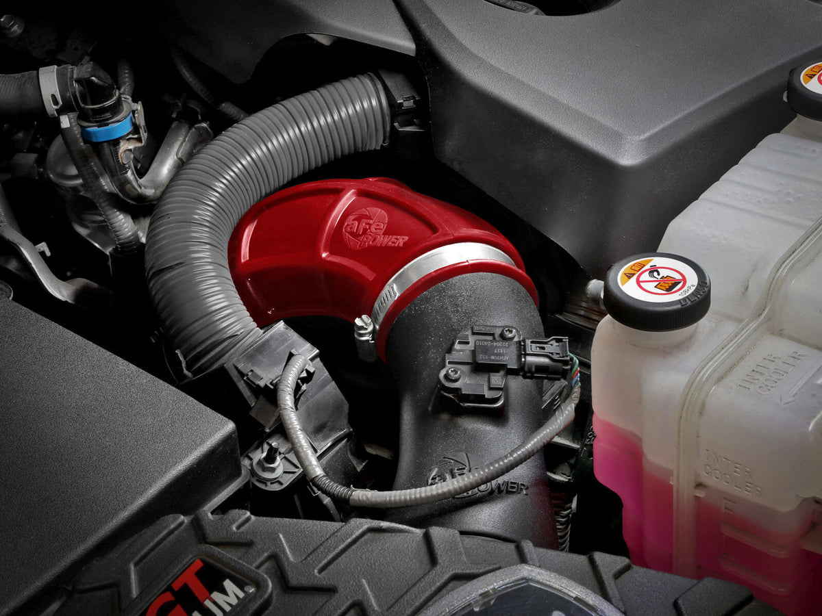 Turbo Inlet Pipes Red Toyota Tundra/ Land Cruiser 22-26 V6-3.4L (tt) aFe Power aFe Power