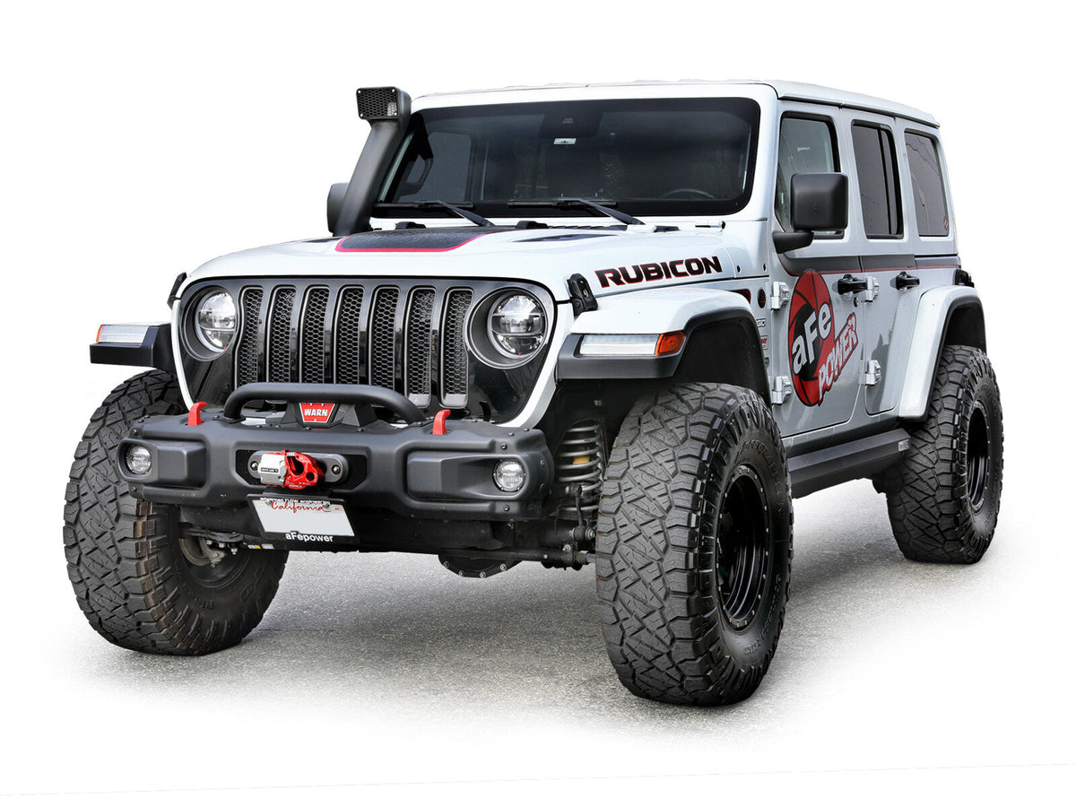 Dynamic Air Scoop D.A.S. Black Jeep Wrangler (Jl)/Gladiator (Jt) 18-26 L4/V6 Gas aFe Power aFe Power