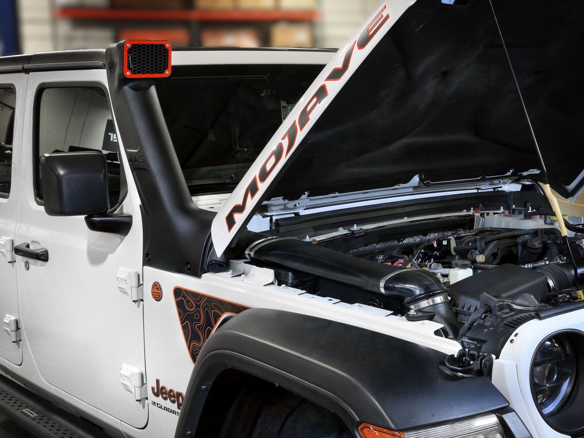 Dynamic Air Scoop D.A.S. Black Jeep Gladiator (Jt) Mojave 20-26 V6-3.6L aFe Power aFe Power