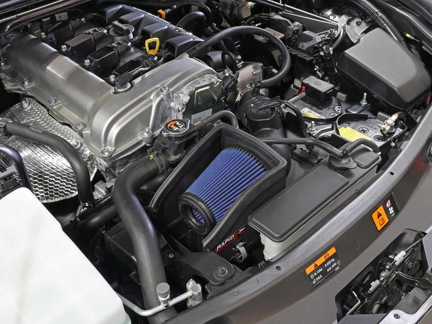 Takeda Rapid Induction Cold Air Intake System w/ Pro 5R Filter Mazda Mx-5 Miata (Nd) 16-26 L4-2.0L aFe Power