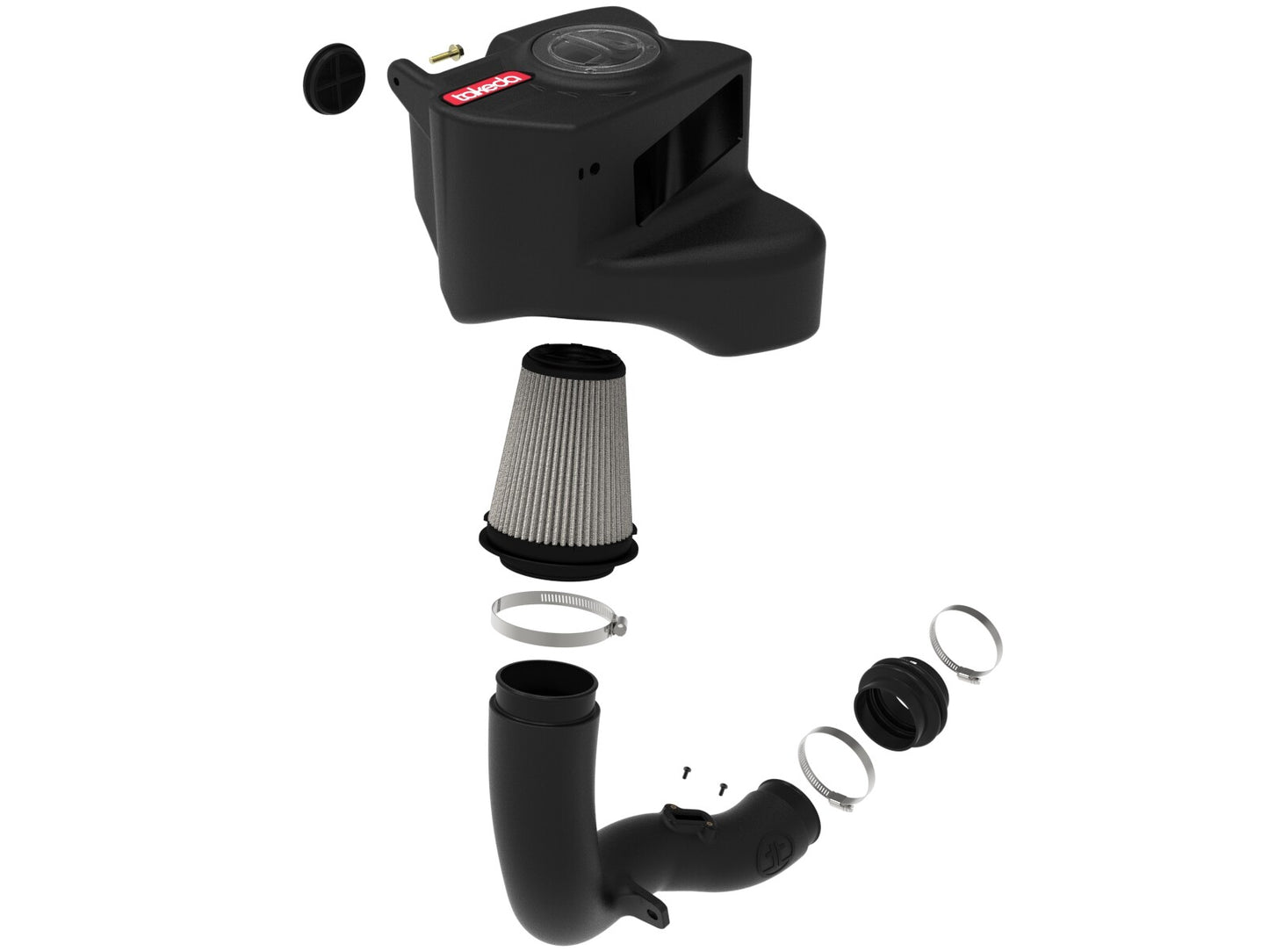 Takeda Momentum Cold Air Intake System w/ Pro Dry S Filter Subaru Forester 14-18 H4-2.0L (t) aFe Power