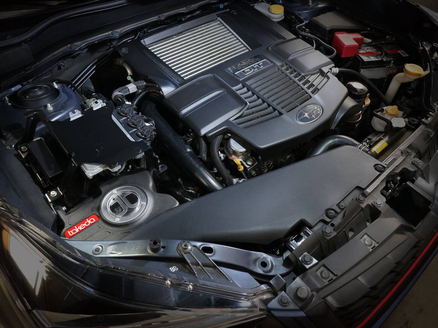 Takeda Momentum Cold Air Intake System w/ Pro Dry S Filter Subaru Forester 14-18 H4-2.0L (t) aFe Power