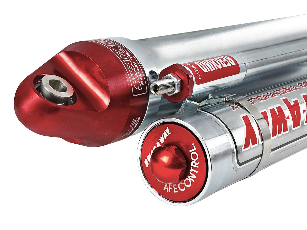 Sway-A-Way 2.5 Bypass w/ Piggyback Reservoir - Left - 8 Inch Stroke aFe Power aFe Power