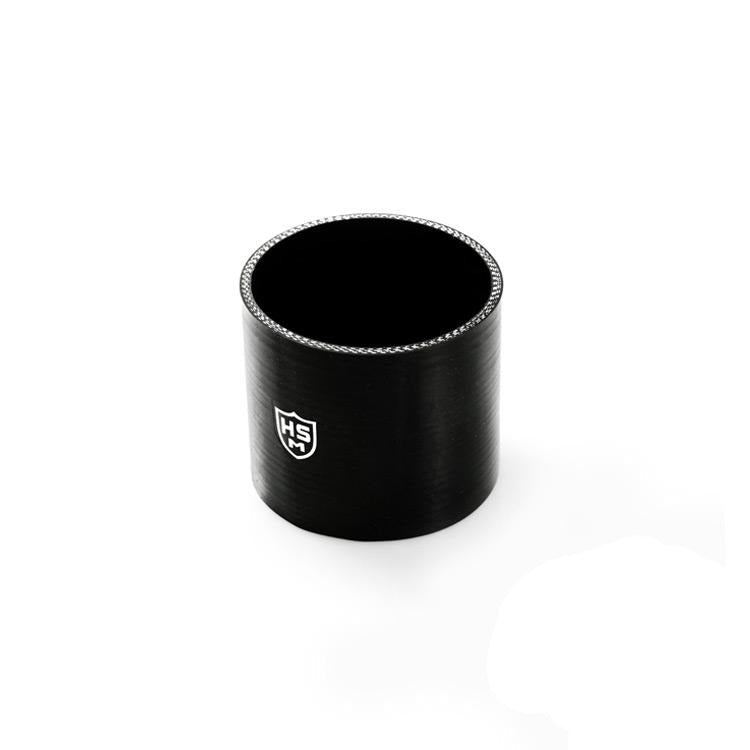 H&S Motorsports - 4" Straight Silicone Coupler (Black 5-Ply) at Tameless Performance