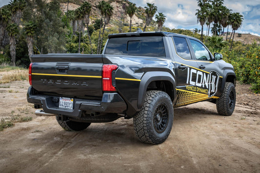2024-2025 Toyota Tacoma 0-1 Inch Lift Rear V.S. 2.0 Aluminum Series Shock Absorber Remote Reservoir Icon Vehicle Dynamics