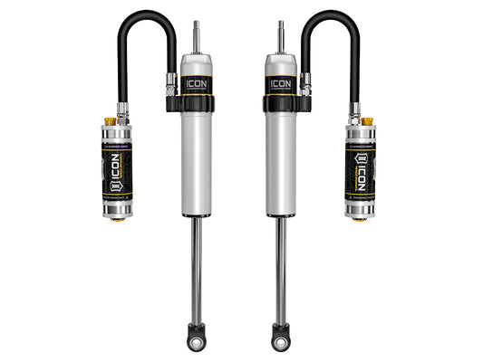 2005-2023 Toyota Tacoma 0-1.5 Inch Lift Rear 2.5 Vs Remote Reservoir W/ CDCV Shocks Pair Icon Vehicle Dynamics Icon Vehicle Dynamics