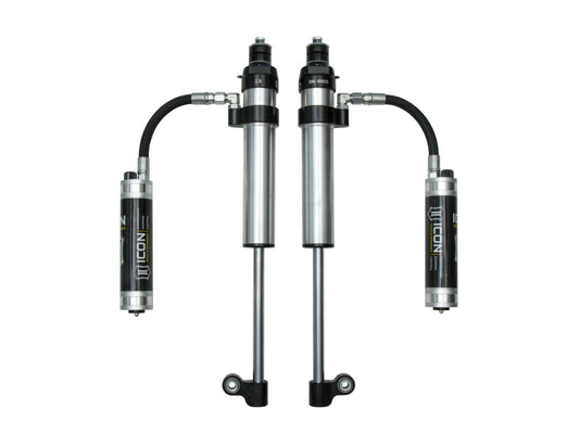 2005-2023 Toyota Tacoma Rear 2.5 RXT Remote Reservoir W/ CDCV Shocks Pair Icon Vehicle Dynamics Icon Vehicle Dynamics