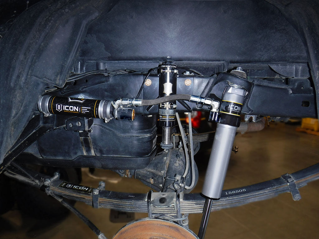 2005-2023 Toyota Tacoma Rear 2.5 Series RXT Remote Reservoir W/ CDEV Shocks Pair Icon Vehicle Dynamics Icon Vehicle Dynamics