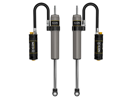 2022-2025 Toyota Tundra 0-1.5 Inch Lift 2023-2025 Sequoia 0-4 Inch Lift Rear V.S. 2.5 Aluminum Series Shock Absorbers Remote Reservoir W/ CDCV Pair Icon Vehicle Dynamics Icon Vehicle Dynamics
