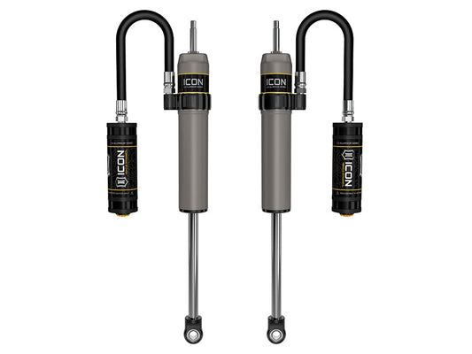 2022-2025 Toyota Tundra 0-1.5 Inch Lift/2023-2025 Sequoia 0-4 Inch Lift Rear V.S. 2.5 Aluminum Series Shock Absorbers Remote Reservoir Pair Icon Vehicle Dynamics Icon Vehicle Dynamics