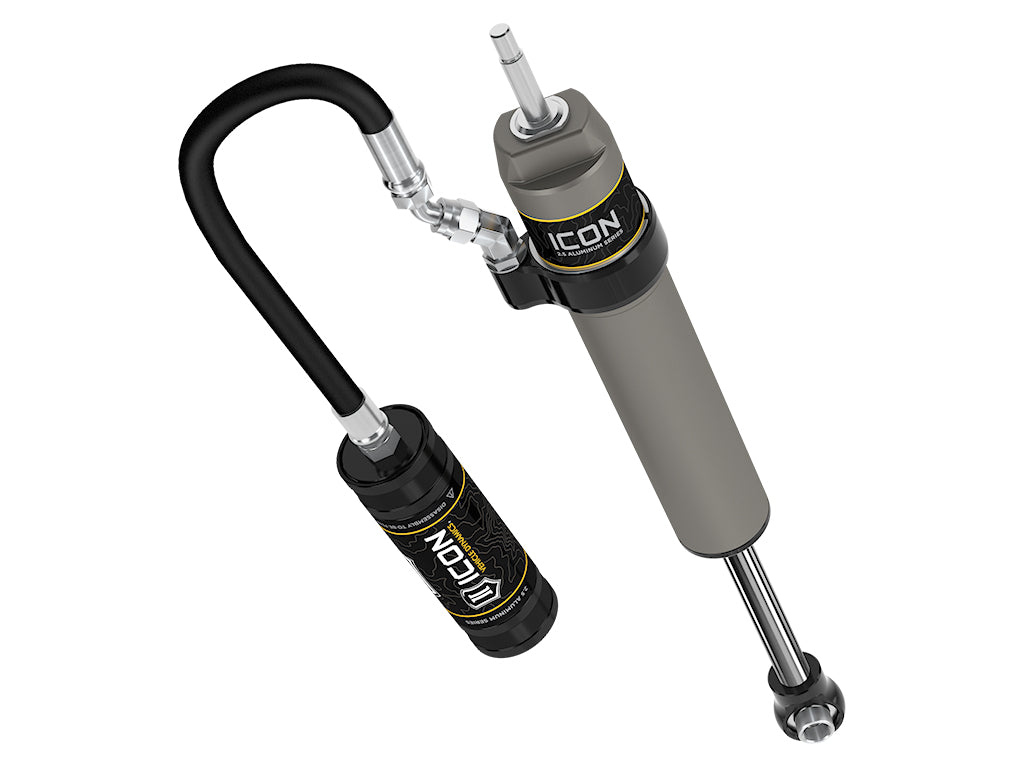 2025 Toyota 4Runner 0-3 Inch Lift Rear V.S. 2.5 Aluminum Series Shock Absorbers Remote Reservoir Pair Icon Vehicle Dynamics Icon Vehicle Dynamics