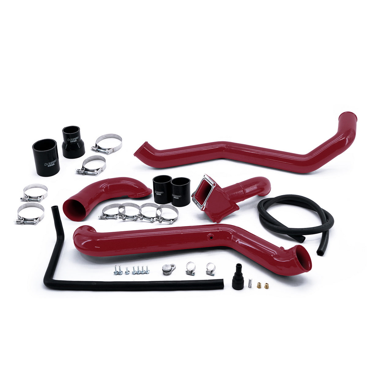 2011-2016 Chevrolet / GMC Intercooler Charge Pipe Bundle Illusion Cherry - HSP Diesel