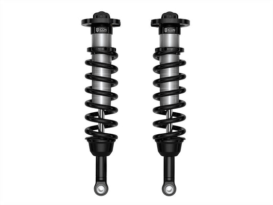2022-2025 Toyota Tundra 1.25-3.5 Inch Lift 2023-2025 Sequoia 3-4.5 Inch Lift Front V.S. 2.5 Series Coilover Kit Internal Reservoir Pair Icon Vehicle Dynamics