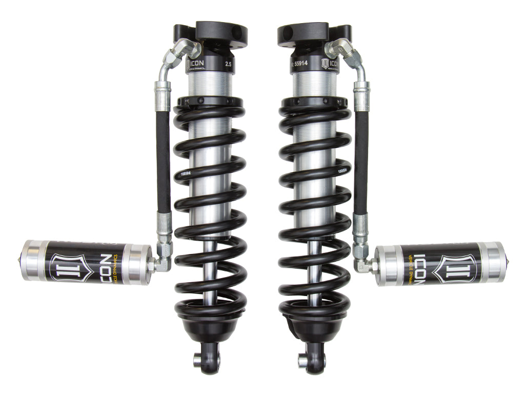 1996-2004 Toyota Tacoma 0-3 Inch Lift Front V.S. 2.5 Series Coilover Kit Remote Reservoir Icon Vehicle Dynamics Icon Vehicle Dynamics