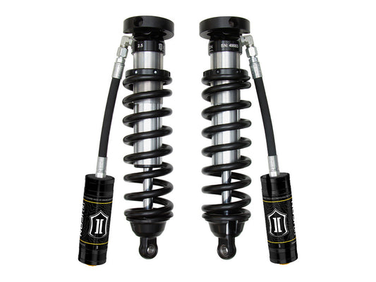 1996-2002 Toyota 4Runner 0-3 Inch Lift Front V.S. 2.5 Series Coilover Kit Extended Travel Remote Reservoir Icon Vehicle Dynamics Icon Vehicle Dynamics
