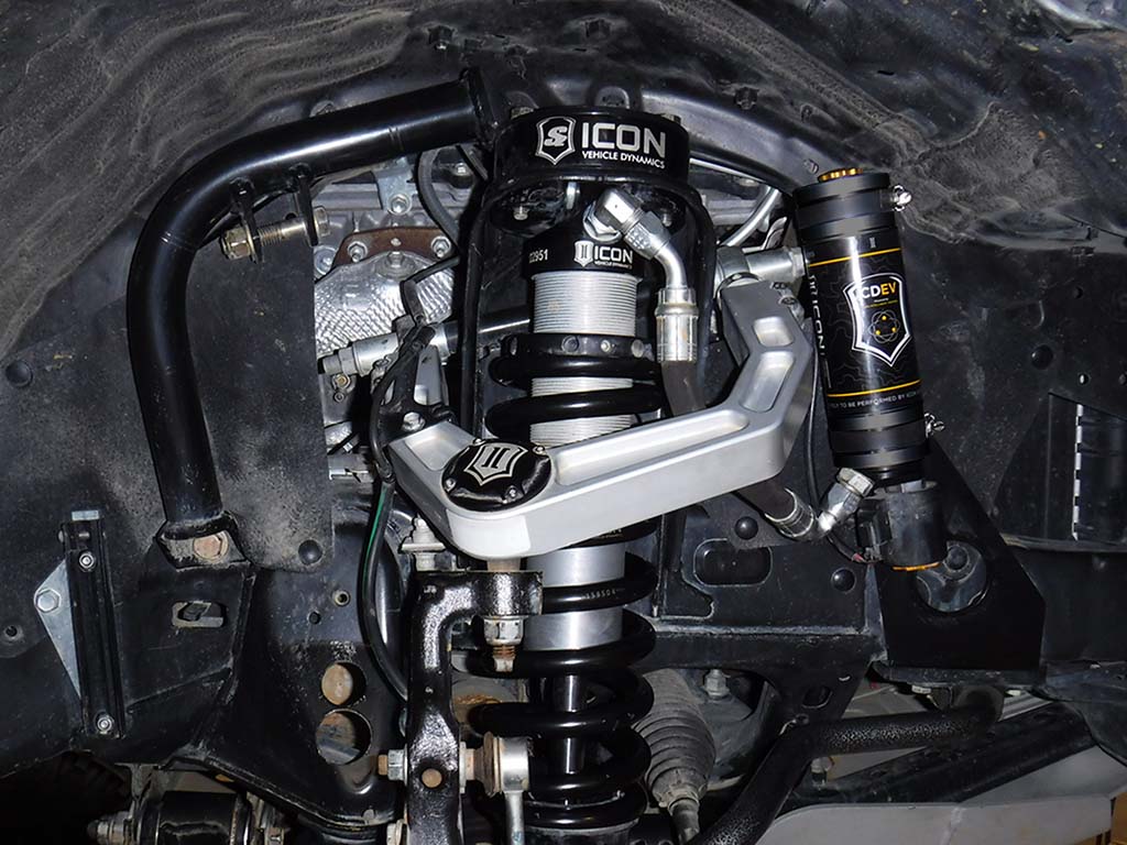 2005-2023 Toyota Tacoma 2.5 Vs Extended Travel Remote Reservoir W/ CDEV Coilover Kit 700 Lbs/In Coils Icon Vehicle Dynamics Icon Vehicle Dynamics