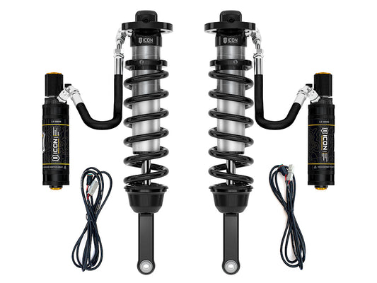 2010-2024 Toyota 4Runner 0-3.5 Inch Lift V.S. 2.5 Series Extended Travel Coilover Kit Remote Reservoir W/ CDEV 700 Lbs/In Coils Icon Vehicle Dynamics