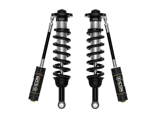 2022-2025 Toyota Tundra 1.25-3.5 Inch Lift 2023-2025 Sequoia 3-4.5 Inch Lift Front V.S. 2.5 Series Coilover Kit Remote Reservoir Pair Icon Vehicle Dynamics Icon Vehicle Dynamics