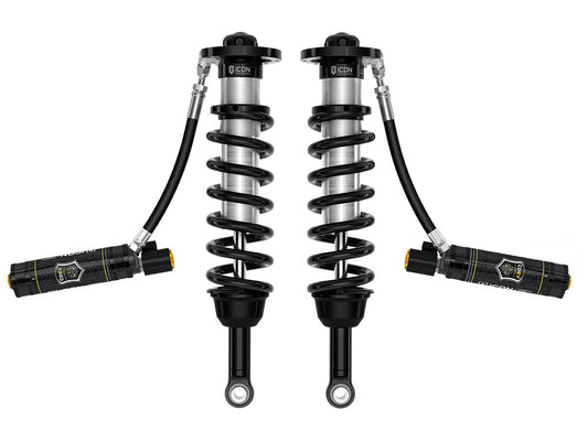 2022-2025 Toyota Tundra 1.25-3.5 Inch Lift 2023-2025 Sequoia 3-4.5 Inch Lift Front V.S. 2.5 Series Coilover Kit Remote Reservoir W  CDEV Pair Icon Vehicle Dynamics