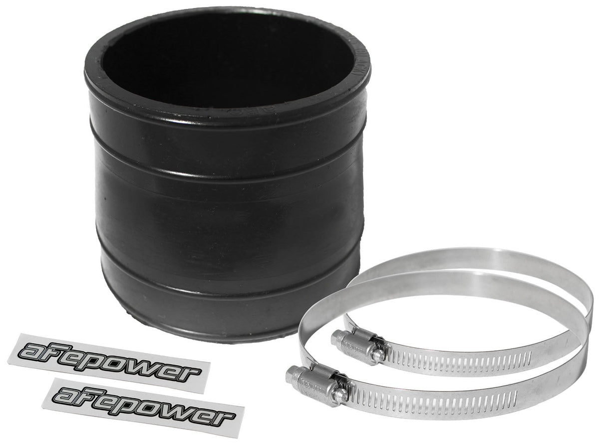 Magnum Force Cold Air Intake System Spare Parts Kit (3-1/8 Inch ID to 2-15/16 Inch ID x 3 Inch L) Straight Reducing Coupler - Black aFe Power aFe Power