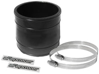 Magnum Force Cold Air Intake System Spare Parts Kit (3-1/8 Inch ID to 2-15/16 Inch ID x 3 Inch L) Straight Reducing Coupler - Black aFe Power aFe Power