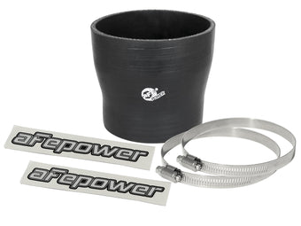 compare product Magnum Force Cold Air Intake System Spare Parts Kit (4 Inch ID to 3-1/2 Inch ID x 3-1/2 Inch L) Straight Reducing Coupler - Black aFe Power