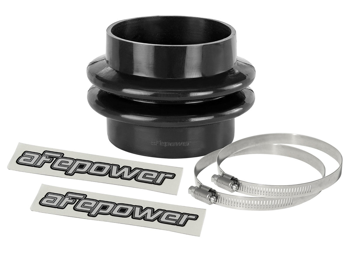 Magnum Force Cold Air Intake System Spare Parts Kit (3-1/4 Inch ID x 3 Inch L) Straight Bellow-Coupler - Black aFe Power aFe Power