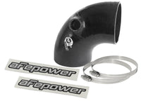 Magnum Force Cold Air Intake System Spare Parts Kit (3-3/4 Inch ID x 90 Deg.) Elbow Coupler - Black aFe Power aFe Power