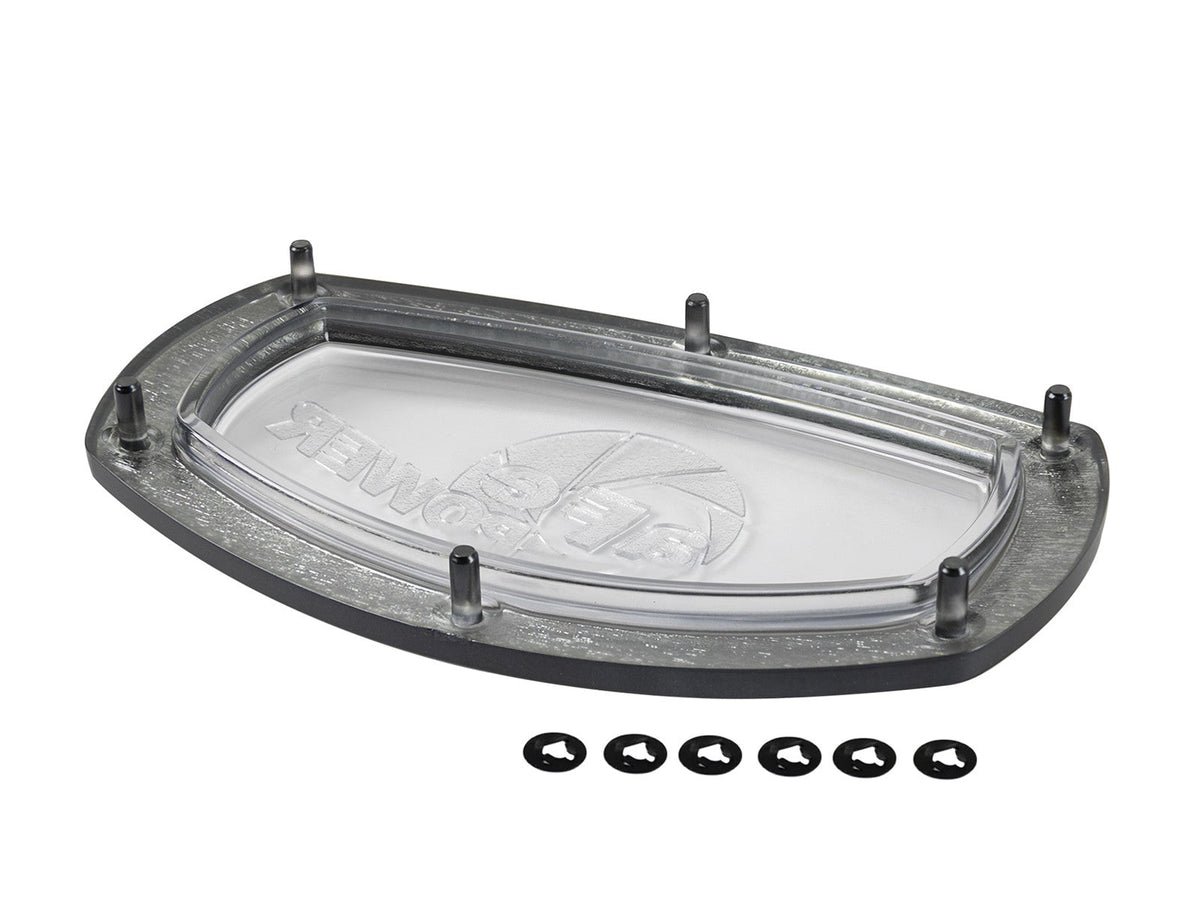 Momentum Cold Air Intake System Replacement Sight Window - Oblong Black & Clear aFe Power aFe Power